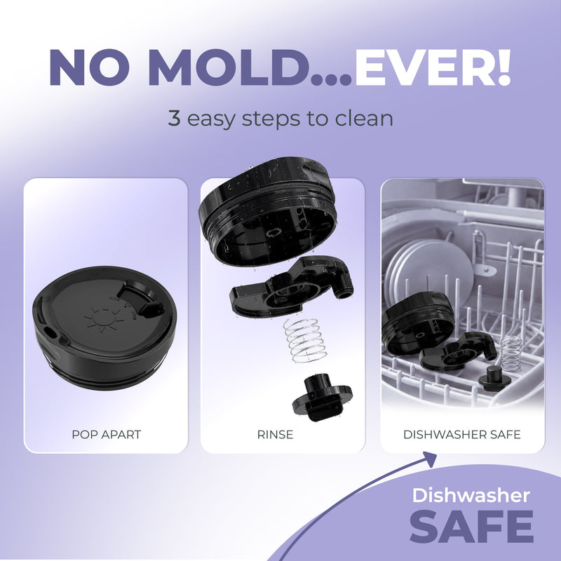 Thicc Buddy 16oz | Burgundy Glitz